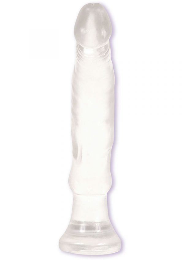 Crystal Jellies Anal Starter Sil A Gel 6 Inch Clear