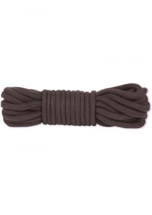 Japanese Style Bondage Rope Cotton 32 Feet Black