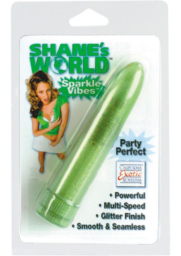 SHANES WORLD SPARKLE VIBES 5 INCH GREEN