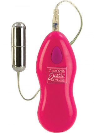 Ballistic Slimline Bullet With Versatile Plug In Jack 2 Speed Remote 2.2 Inch Pink