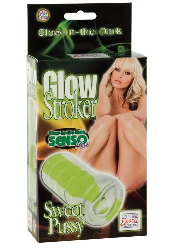 GLOW STROKER SWEET PUSSY GLOW IN THE DARK