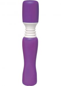 Maxi Wanachi Silicone Massager Waterproof 9 Inch  Purple