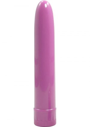 LADYS MOOD 7 INCH PLASTIC VIBRATOR LAVENDER