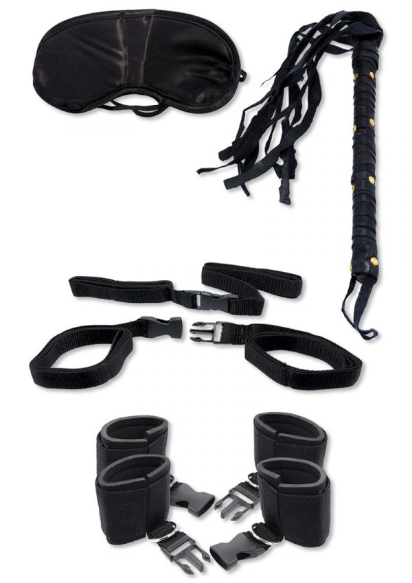 Fetish Fantasy Series Bedroom Bondage Kit Black