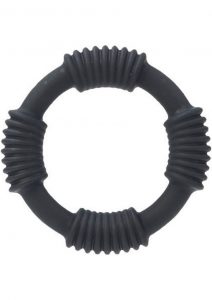 Adonis Silicone Rings Hercules Black