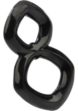 Crazy 8 Cock Ring Black