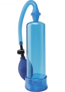 Pump Worx Beginners Power Pump With Cockring Blue