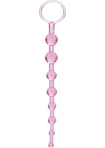 First Time Love Beads 8.25 Inch Pink