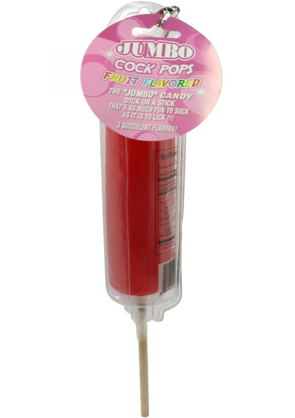 Jumbo Cock Fruit Pop Strawberry