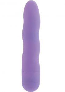 First Time Mini Power Swirl Vibrator Waterproof 4.5 Inch Purple