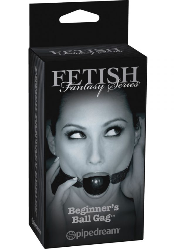 Fetish Fantasy Series Limited Edition Beginner`s Ball Gag Black