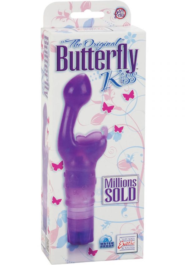 The Original Butterfly Kiss Vibrator Waterproof Purple