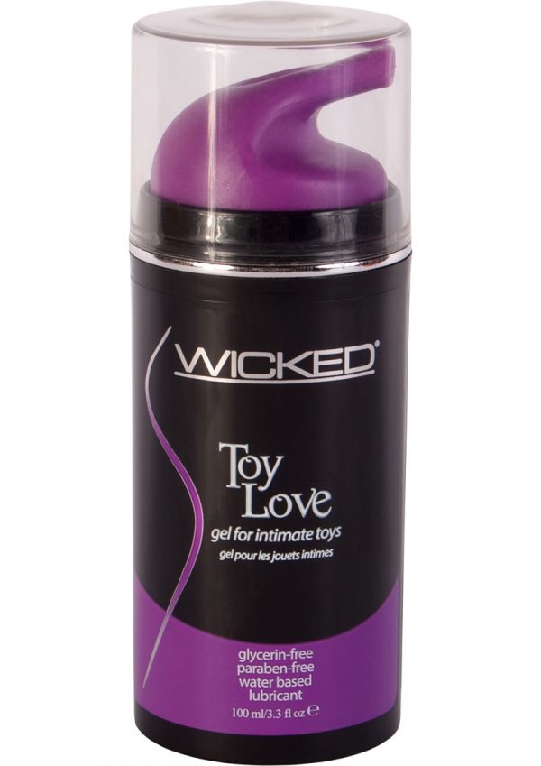 Wicked Toy Love Gel For Intimate Toys 3.3 Ounce