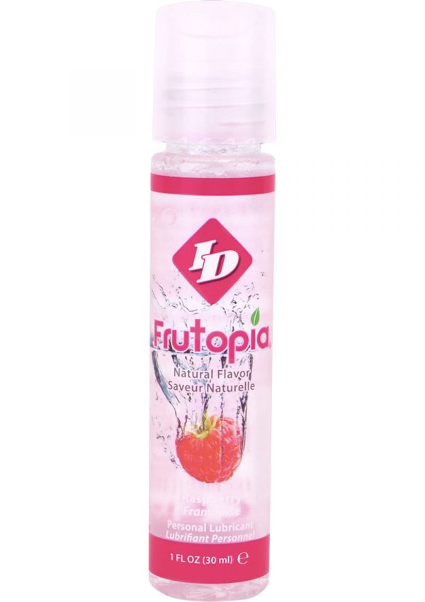 Frutopia Natural Flavor Water Based Personal Lubricant Raspberry 1 Ounce Bottle