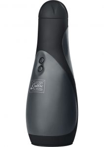 Apollo Power Stroker Masturbator Black 8.5 Inch