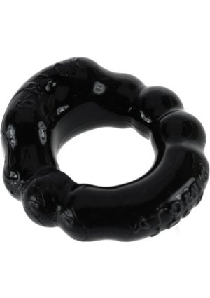 Atomic Jock The `6 Pack` Sport (1) Individual Cockring Black