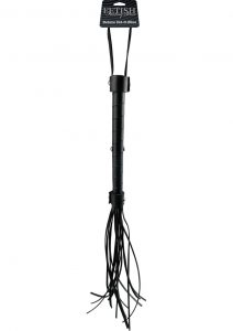 Fetish Fantasy Series Limited Edition Deluxe Cat O` Nine Flogger Black