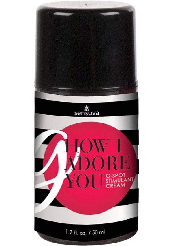 G How I Adore You G Spot Stimulant Cream For Her 1.7 Ounce