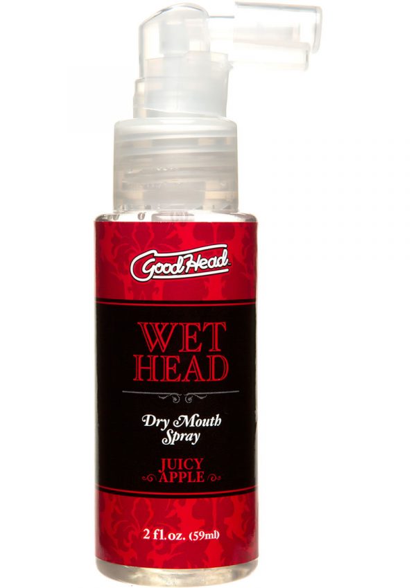 Goodhead Wet Head Dry Mouth Spray Juicy Apple 2 Ounce