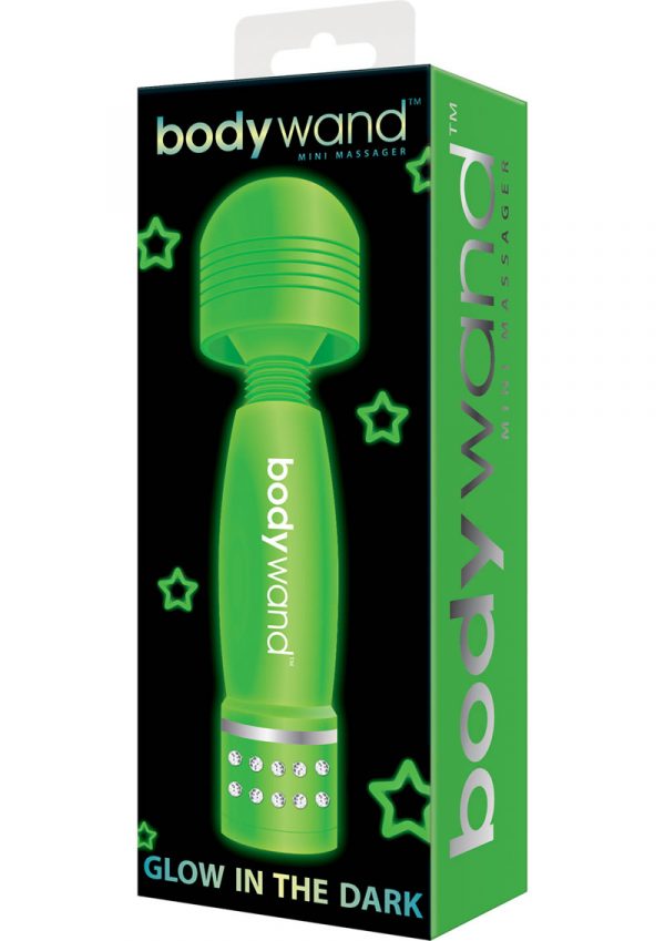 Bodywand Mini Massager Glow In The Dark 4 Inch