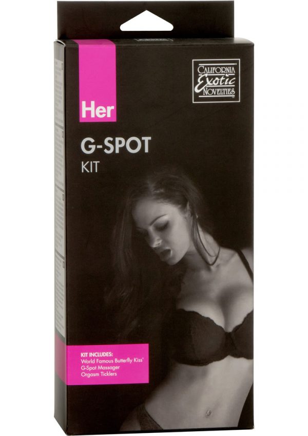 Her G Spot Kit Vibrator Waterproof Pink