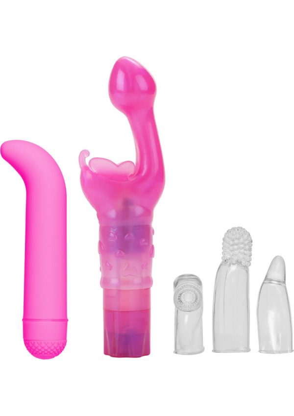 Her G Spot Kit Vibrator Waterproof Pink