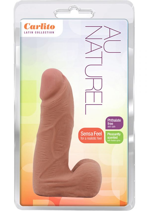 Au Naturel Carlito Latin Collection Realistic Dildo 5.5 Inch