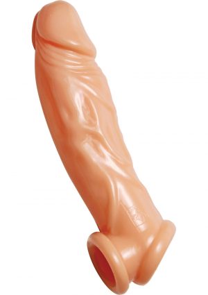 Size Matters Penis Enhancer Ball Stretcher Flesh 8 Inch