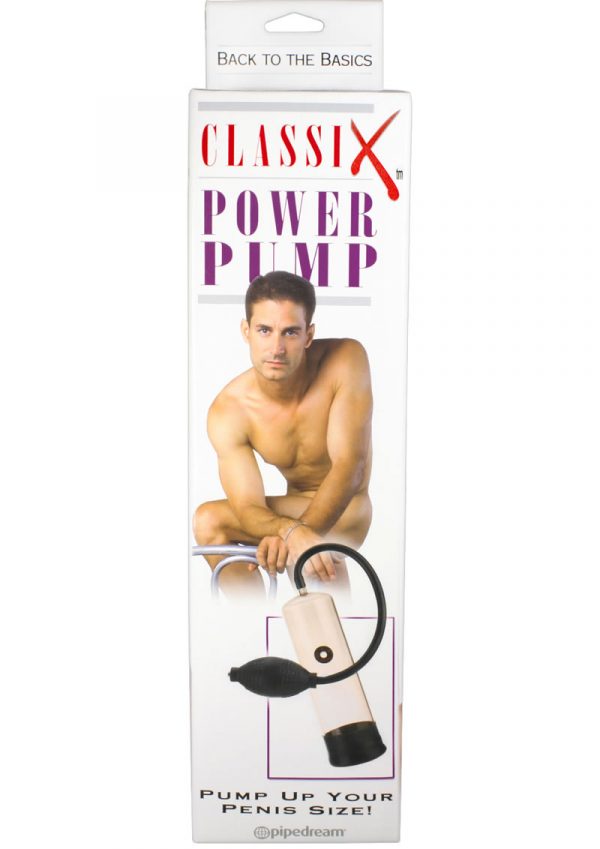 Classix Power Pump 7.5 Inch Clear