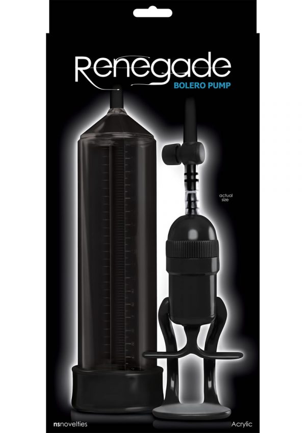 Renegade Bolero Pump Acrylic - Black