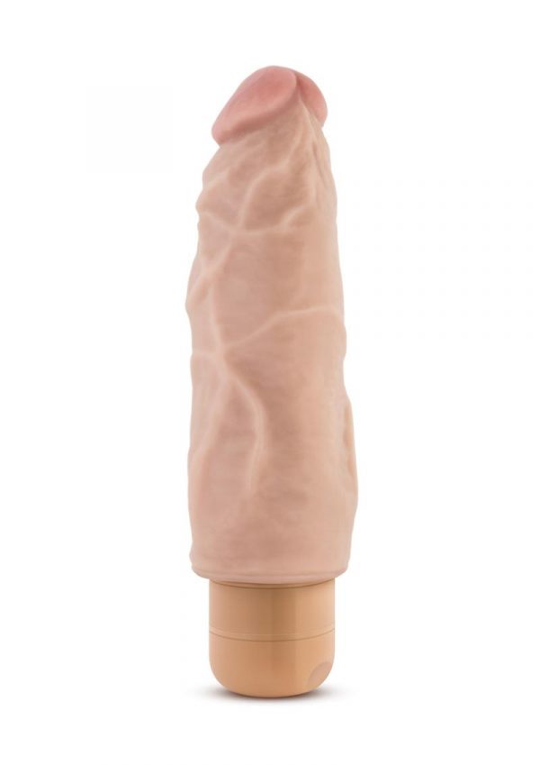 Dr. Skin Cock Vibe 09 Realistic Vibrator Waterproof Natural 7 Inch