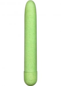 Gaia Eco Biodegradable Vibrator Waterproof Green 7 Inch