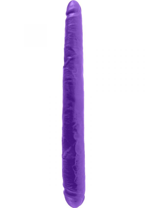 Dillio Double Dillio Dong Purple 16 Inches