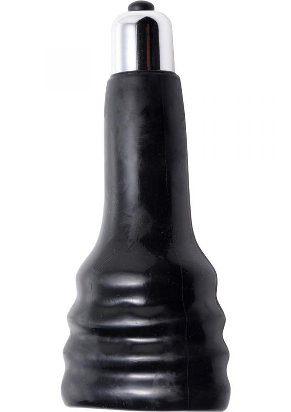 Trinity Vibes Vibrating Penis Head Teaser Splashproof Black