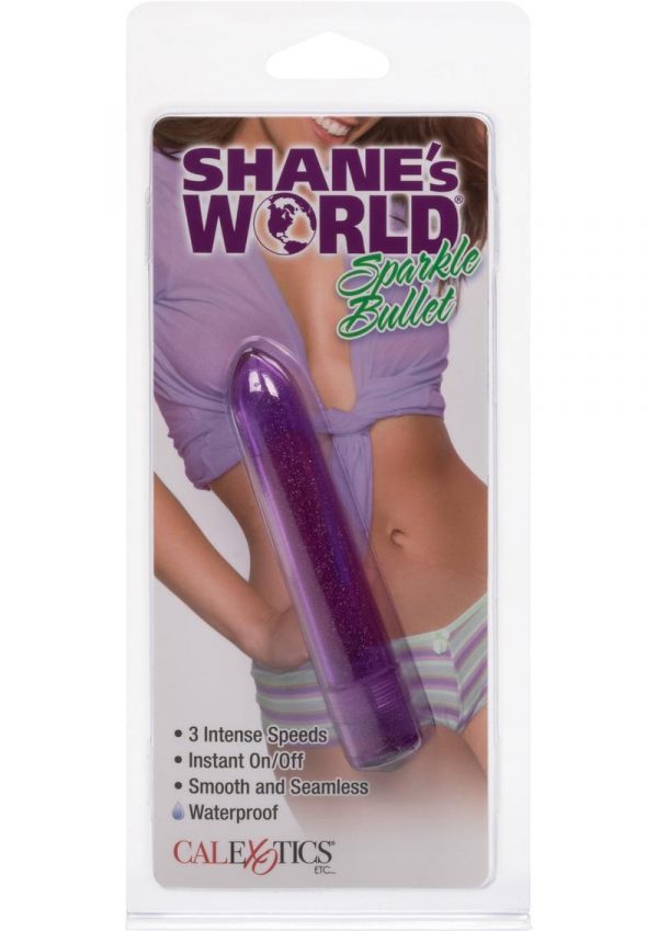 Shane`s World Sparkle Bullet Waterproof Purple