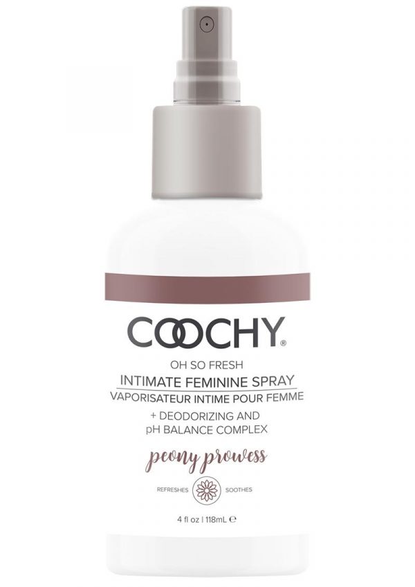 Coochy Oh So Fresh Intimate Feminine Spray Peony Prowess 4 Ounce