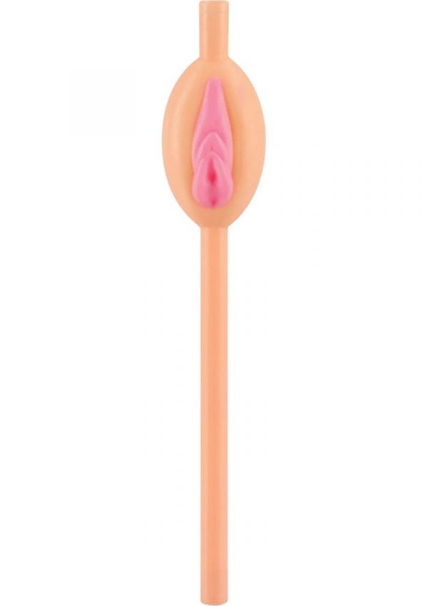 Pussy Straws Flesh 8 Pieces Per Pack