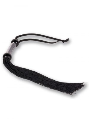 Rubber Whip 22 Inch Black