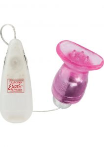 PUSSY PLEASER CLIT AROUSER WITH REMOVABLE BULLET PINK