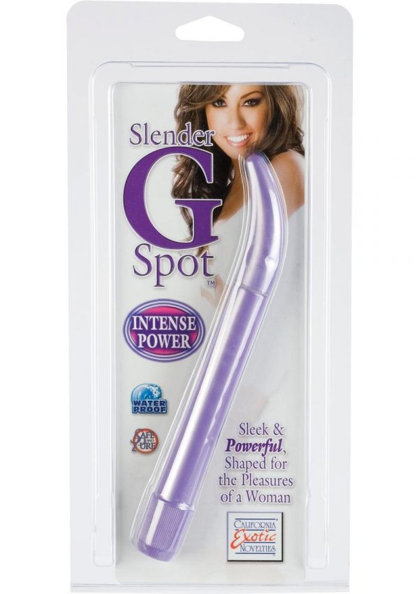 SLENDER G SPOT 6.75 INCH PURPLE