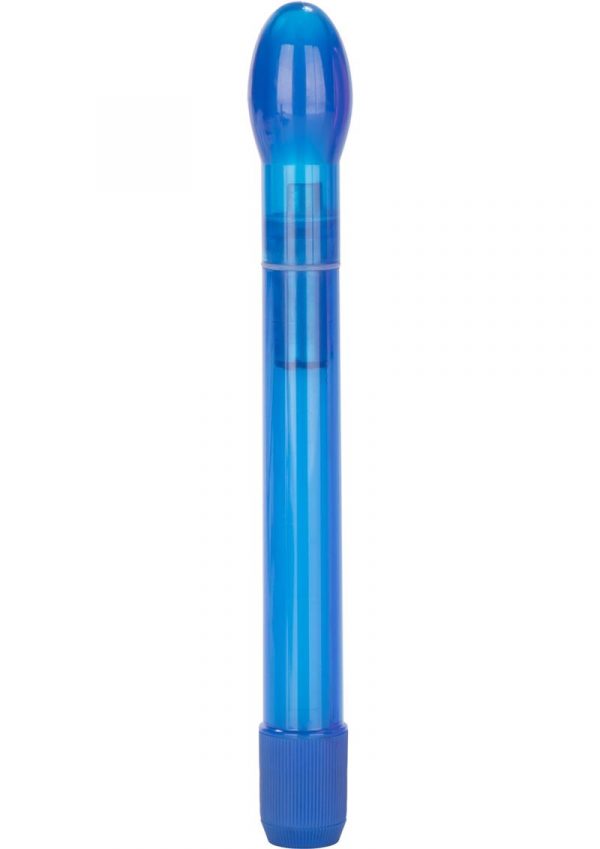 SLENDER TULIP WAND 6.75 INCH COBALT