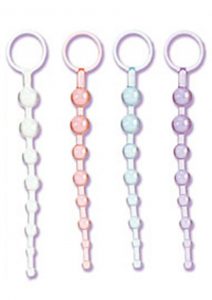 Shanes 101 Intro Anal Beads 7.5 Inch Blue