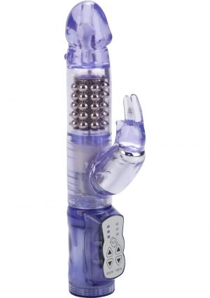 WATERPROOF JACK RABBIT 4.75 INCH WATERPROOF PURPLE