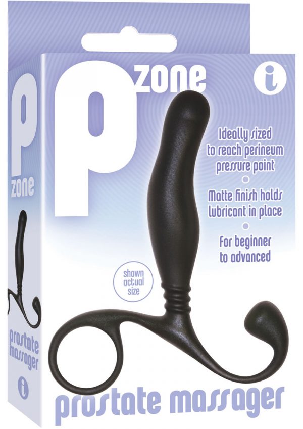 The 9 P Zone Prostate Massager Black