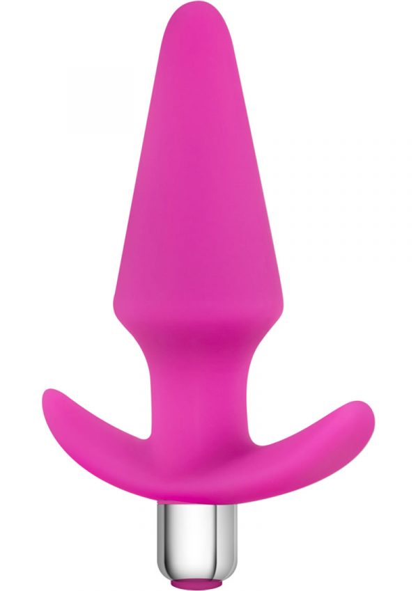 Luxe Discover Multifuction Vibe Anal Silicone Waterproof Fuchsia