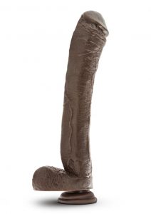 Dr Skin Mr Ed Realistic Dildo Chocolate 13 Inch