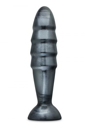 Jet Destructor Anal Plug Carbon Metallic Black 10.75 Inches