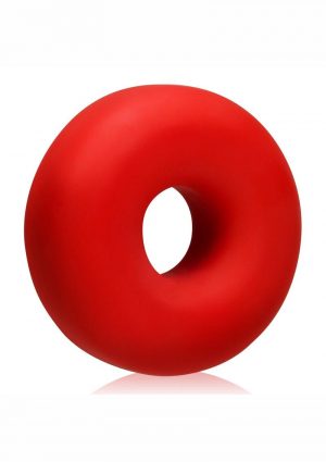 Big Ox Super Mega Stretch Silicone Cock Ring Red Ice