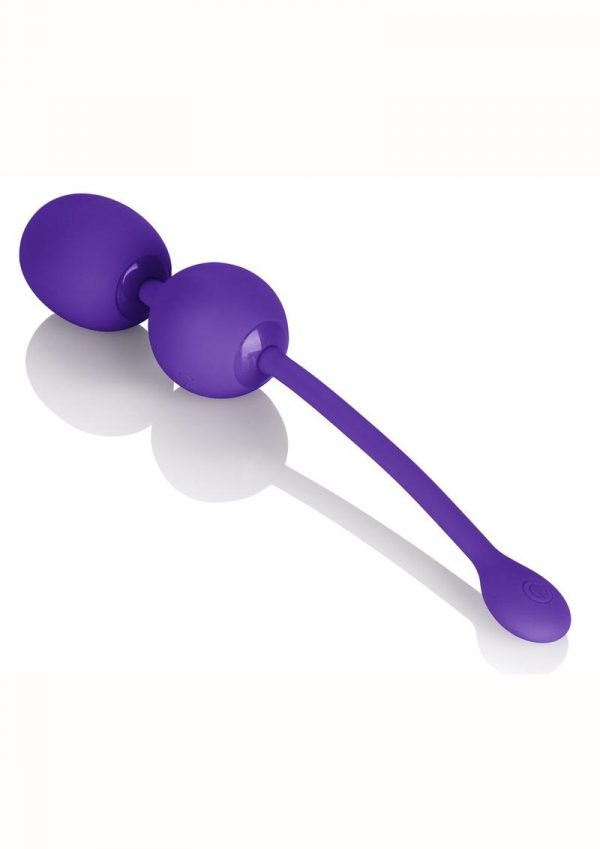 Rechargeable Dual Kegel Silicone Rechargeable Waterproof Purple