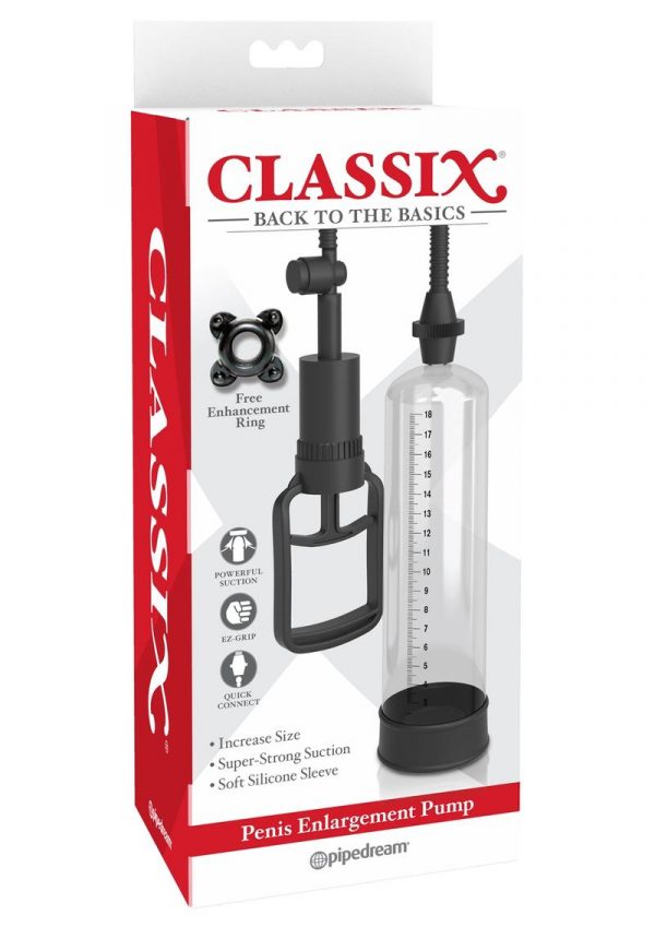 Pipedream Classix Penis Enlargement Pump Clear